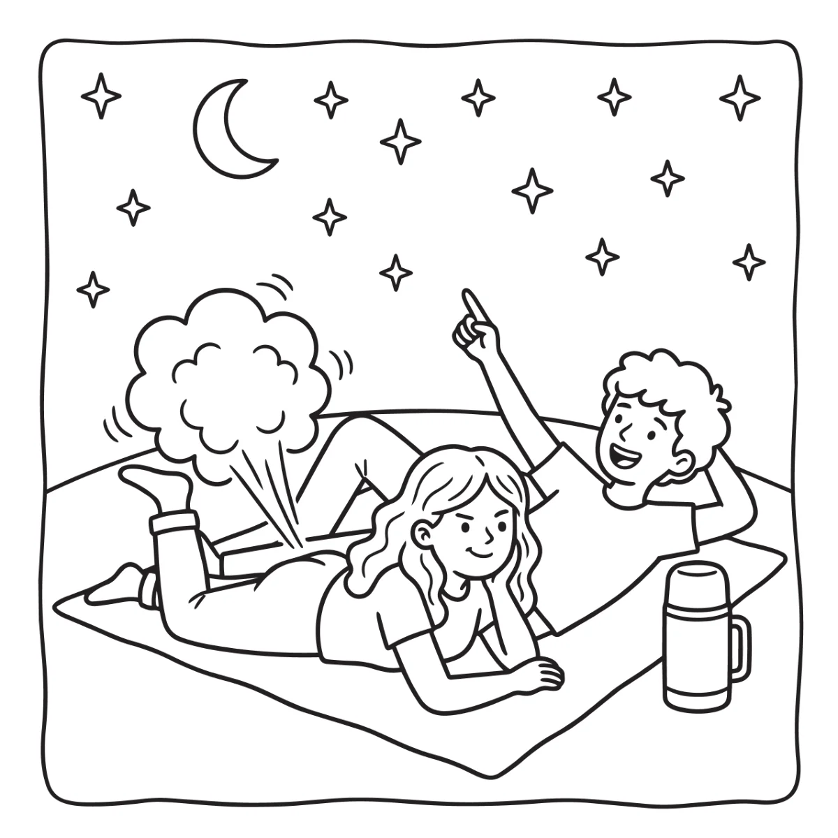 Sample coloring page